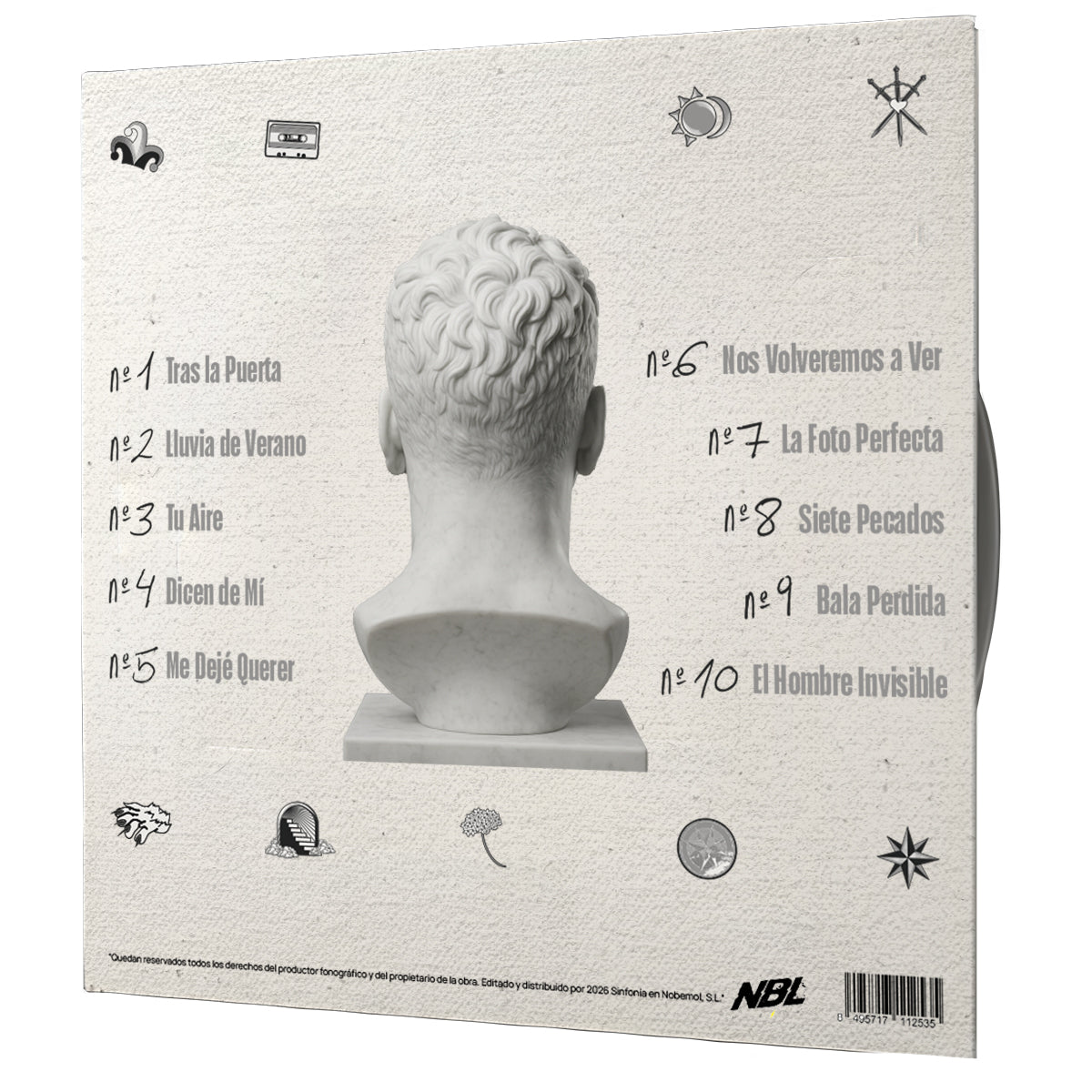 EL HOMBRE INVISIBLE - VINILO