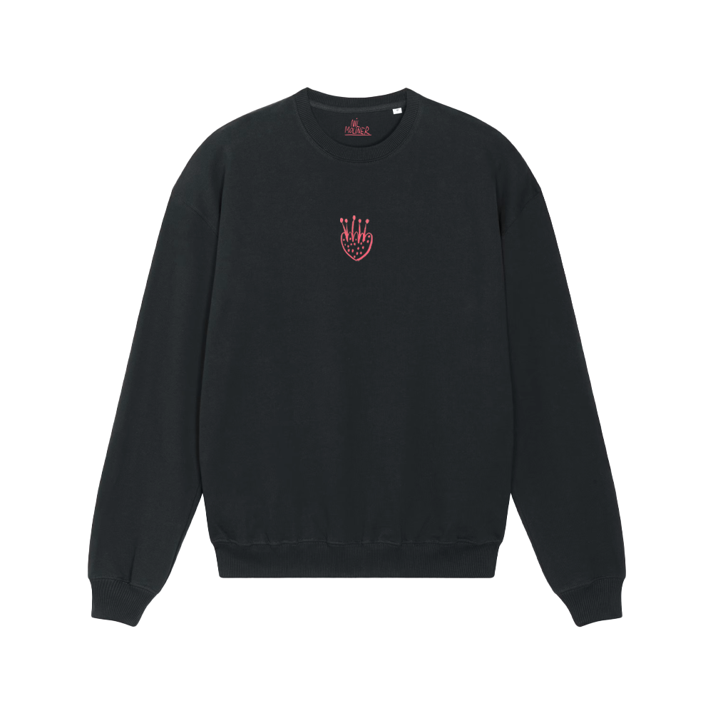 SUDADERA LA ROMA - NEGRO