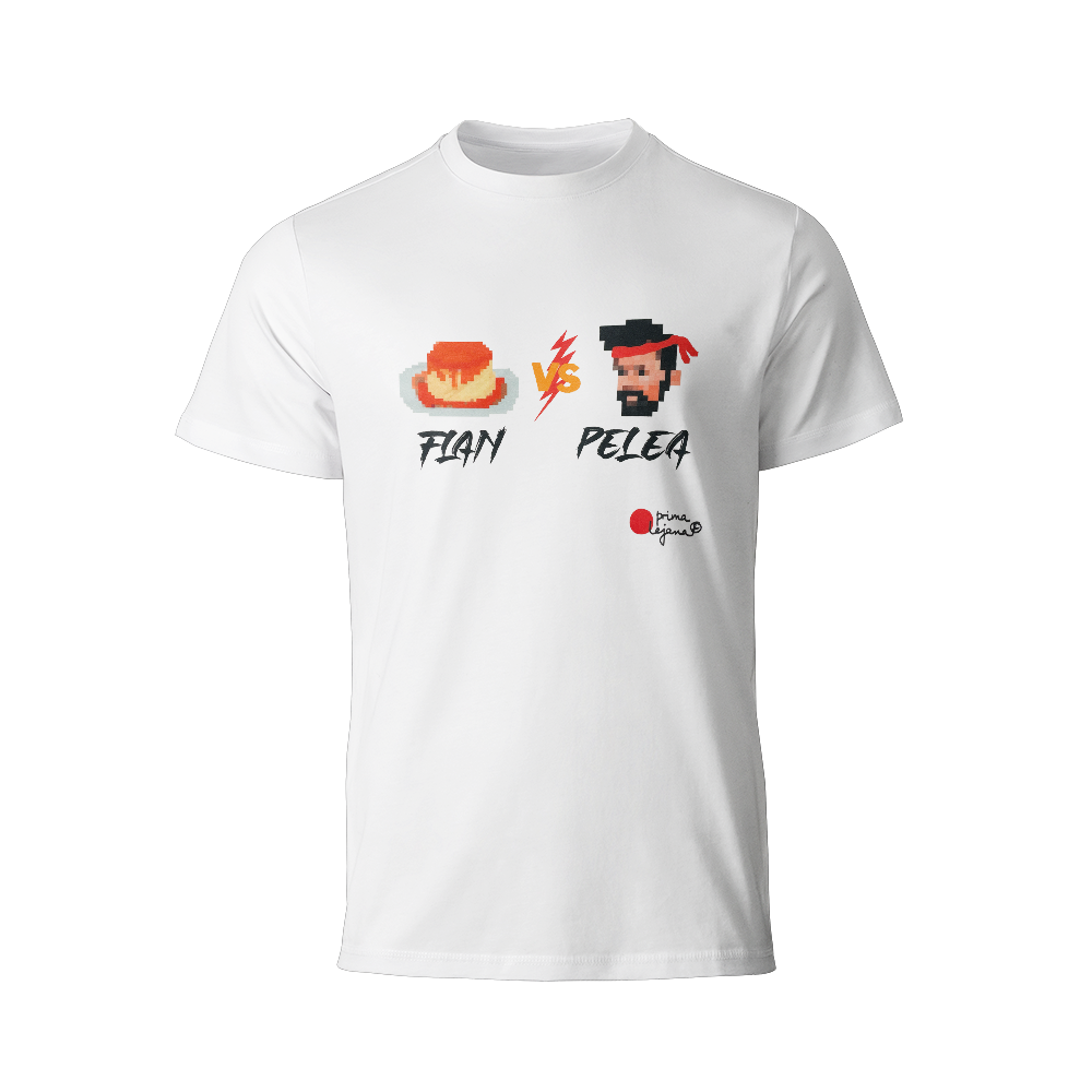 CAMISETA FLAN PELEA