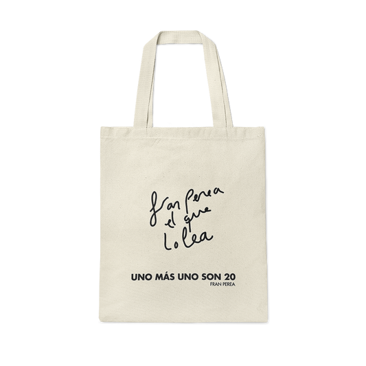 TOTEBAG FRAN PEREA EL QUE LO LEA